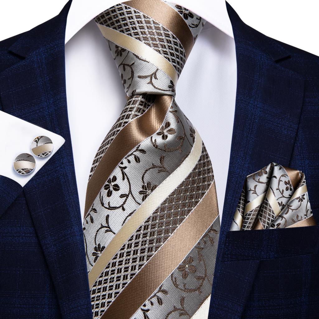 Regal Striped Silk Tie