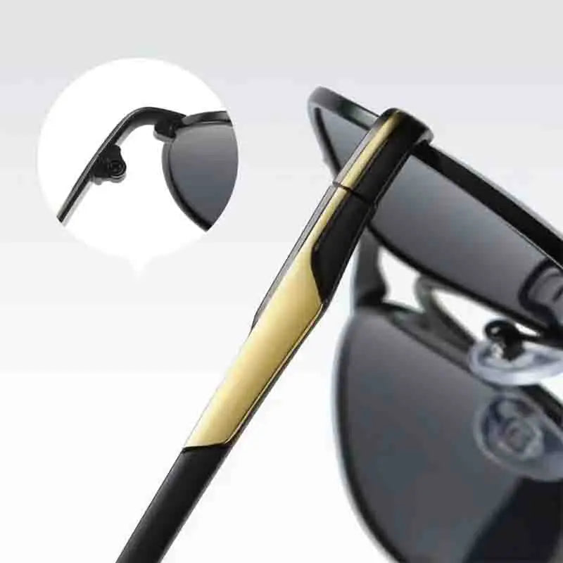 Retro Driving Polarized Sunglasses