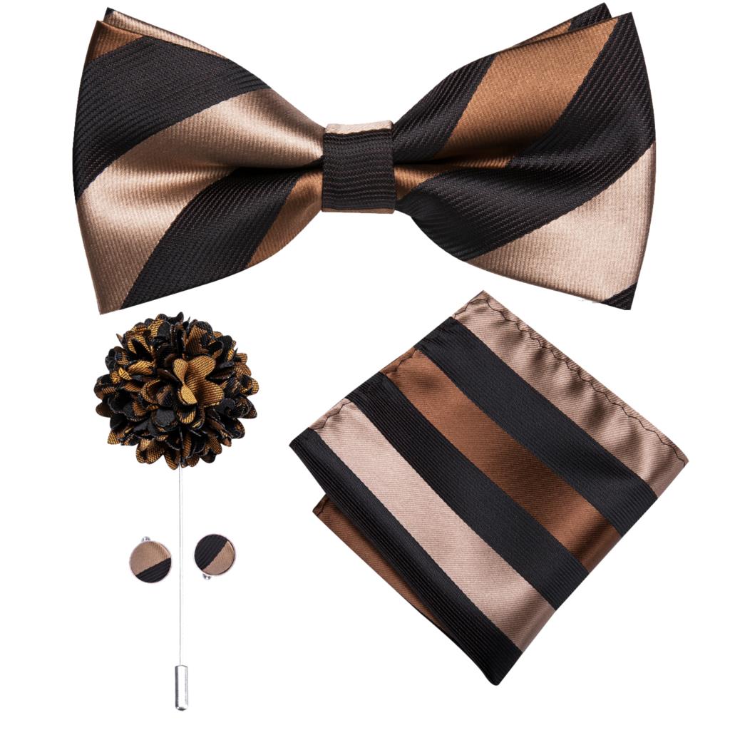 Butterfly Silk Tie Bow Tie Set
