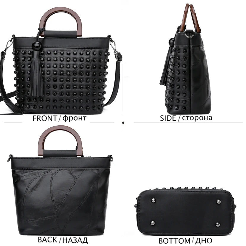 Women's Luxury Rivet Bag