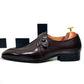 Men's Leather Monk Strap Loafers