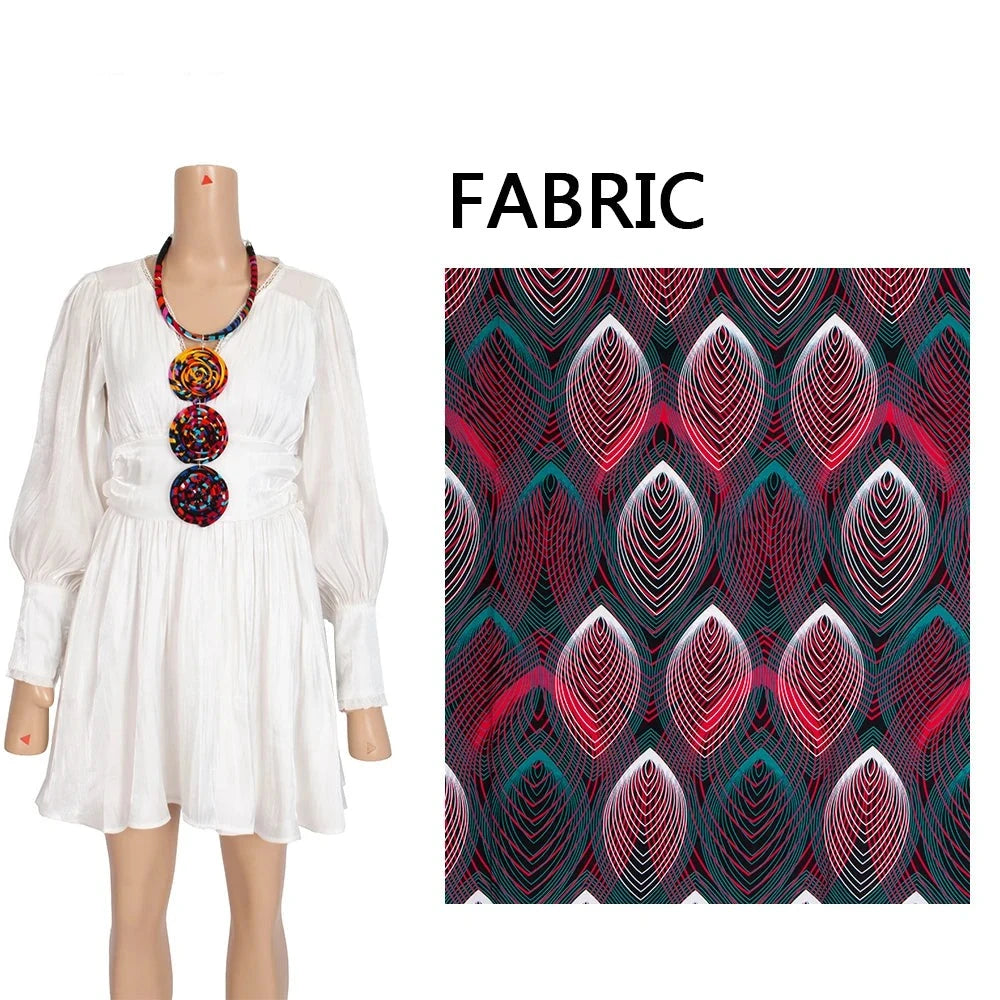 African Long Necklace