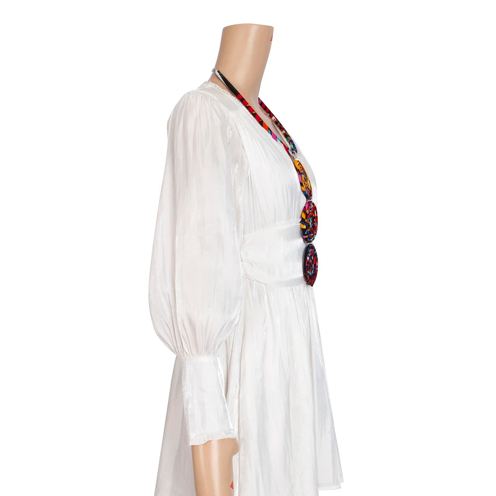 African Long Necklace