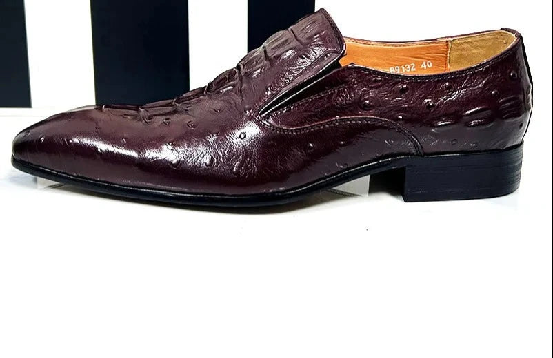 Italian Men's Genuine Leather Shoes