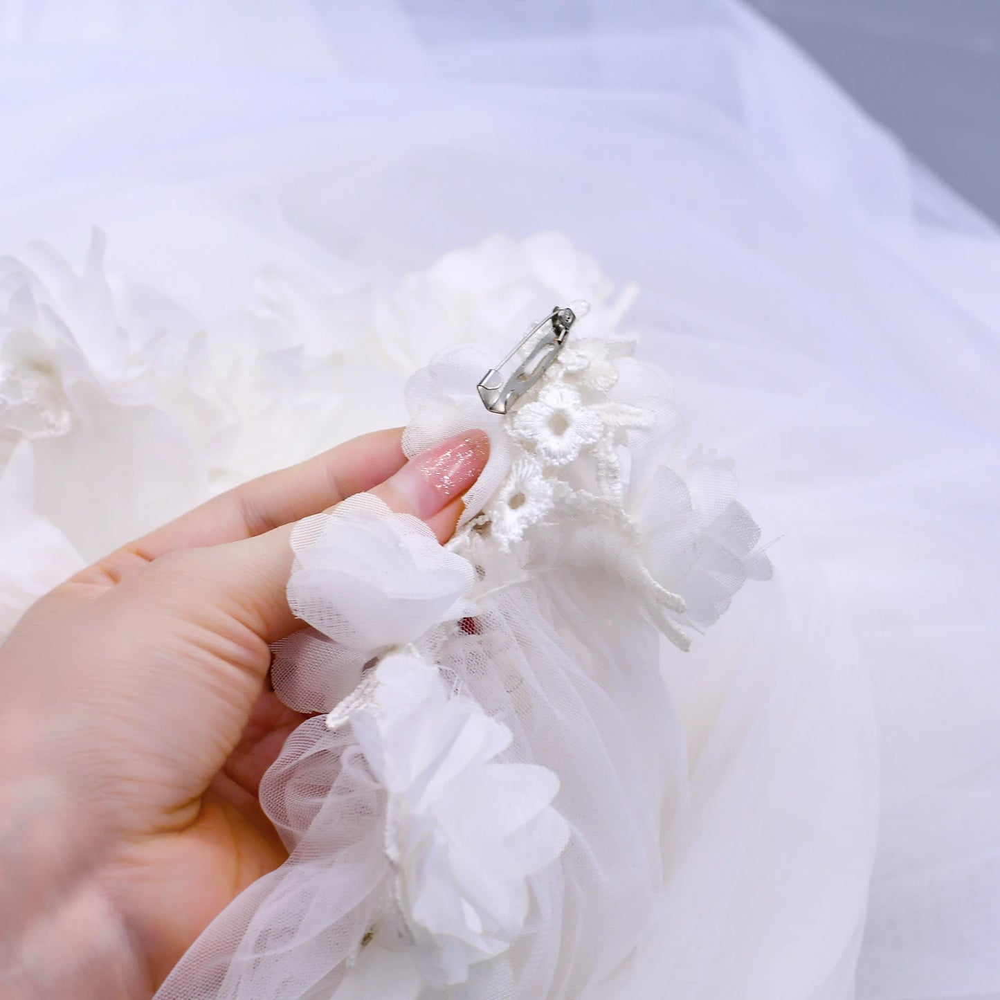 Exquisite Bridal Cape Veil