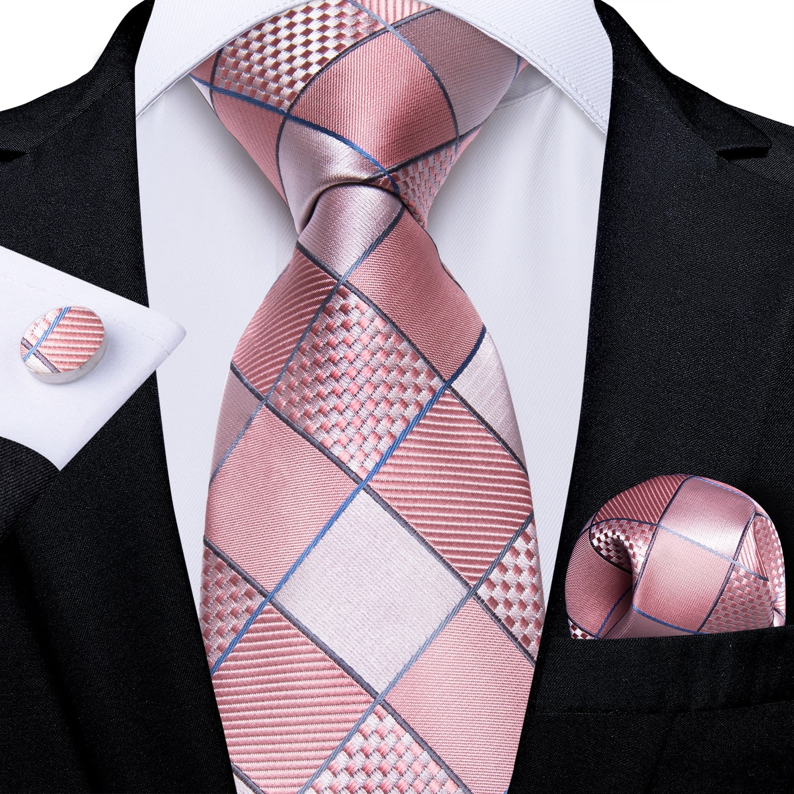 Men Pink Ties