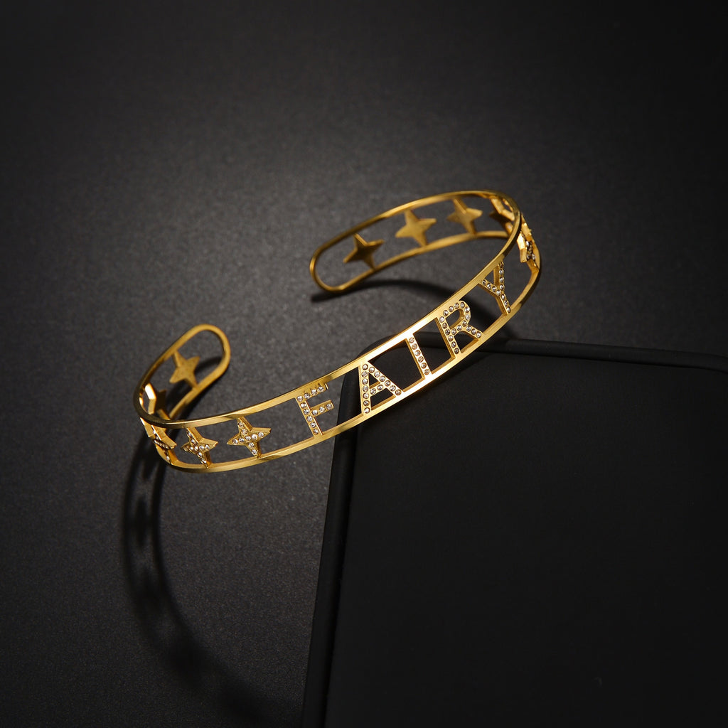 Customized Letter Name Bracelet