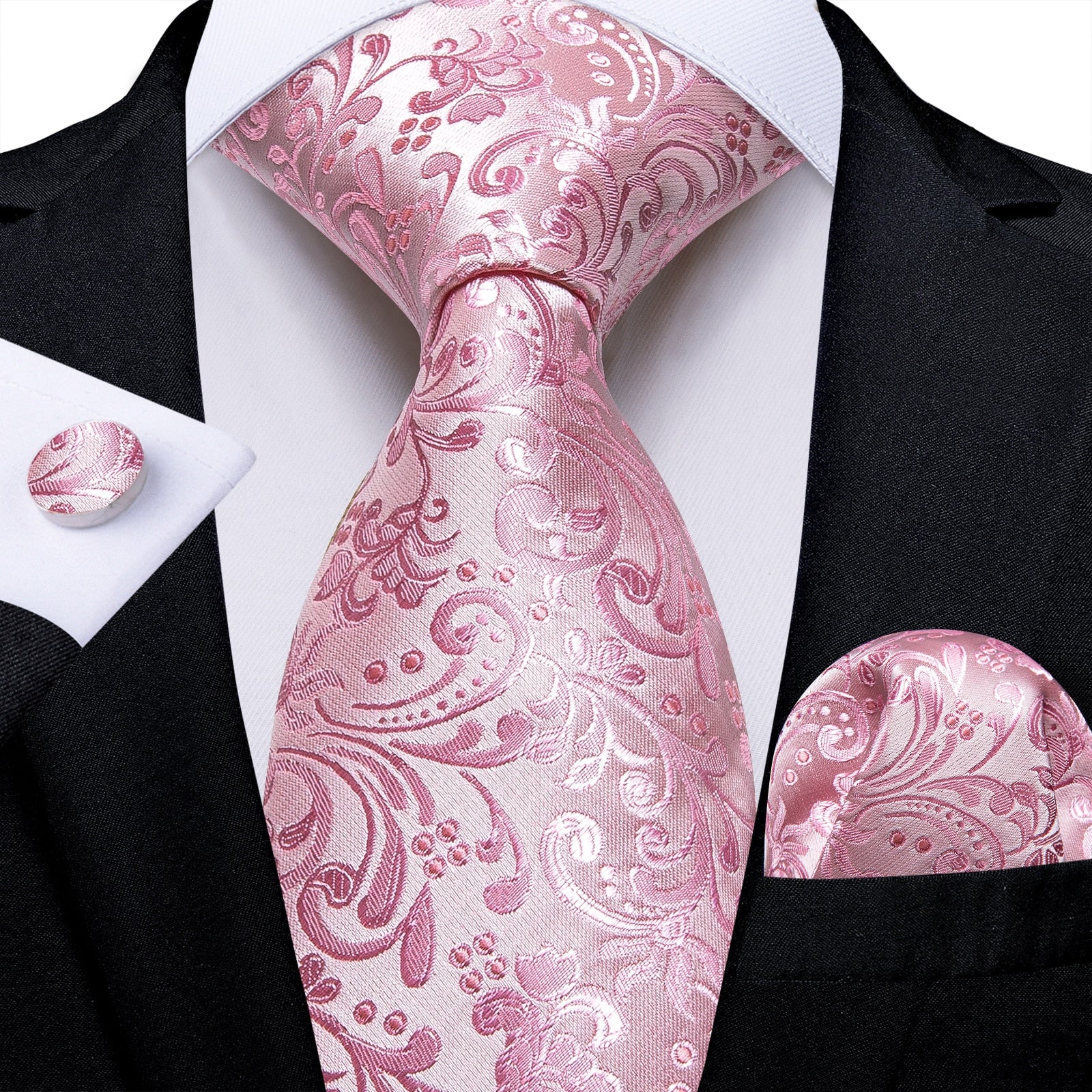 Men Pink Ties