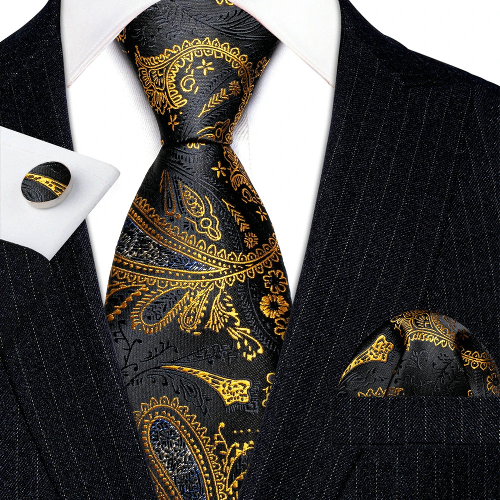Jacquard Silk Men's Tie Set