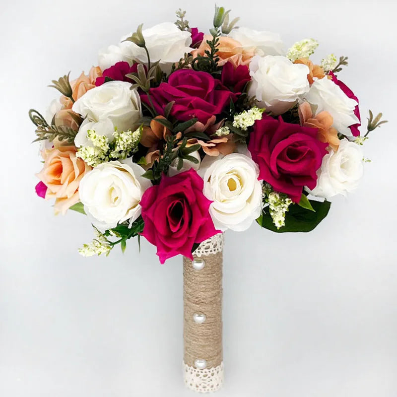 Bride Bridesmaid Wedding Bouquet