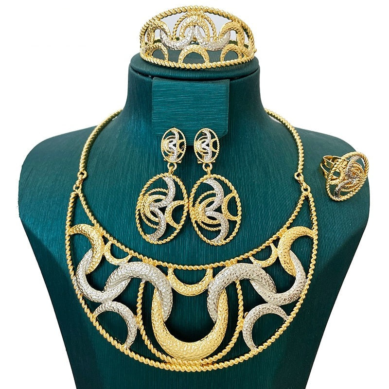 Fashion Gold Plated Jewelry Sets
