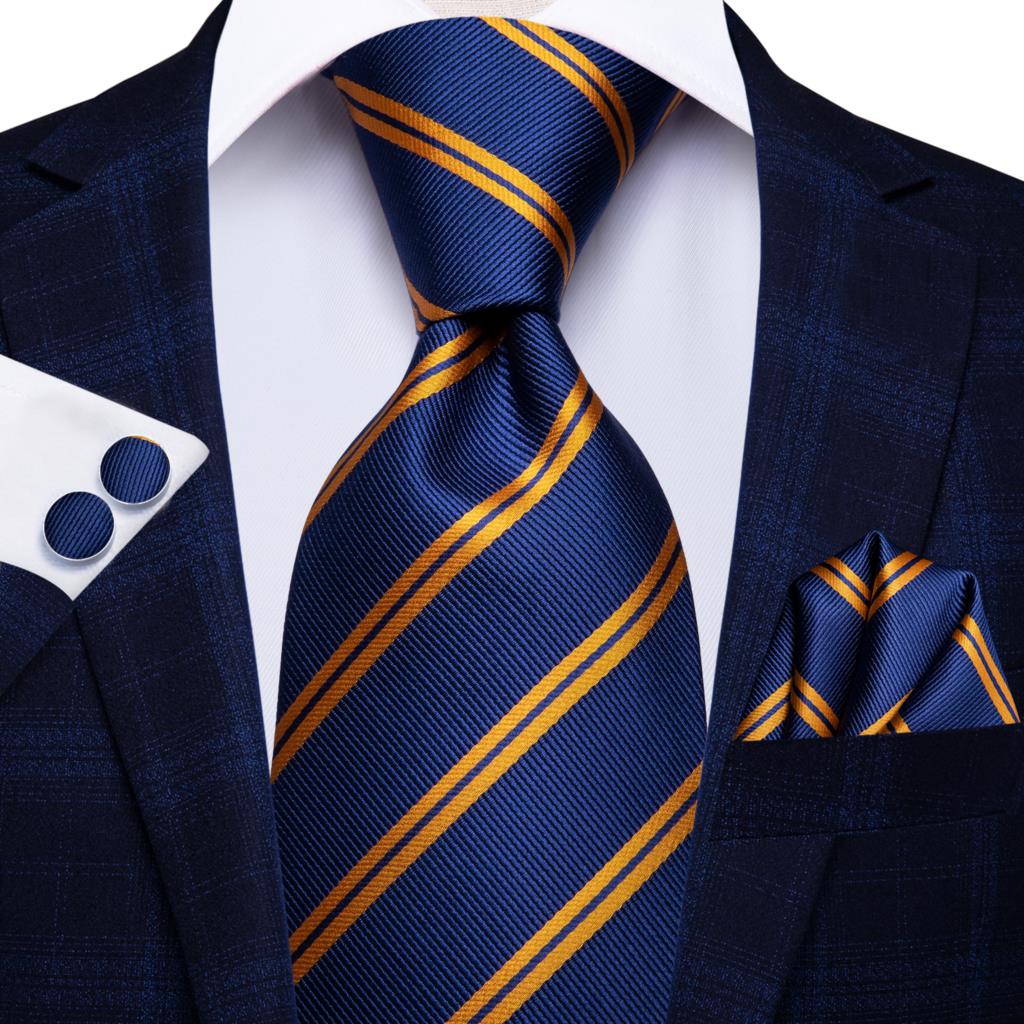 Regal Striped Silk Tie