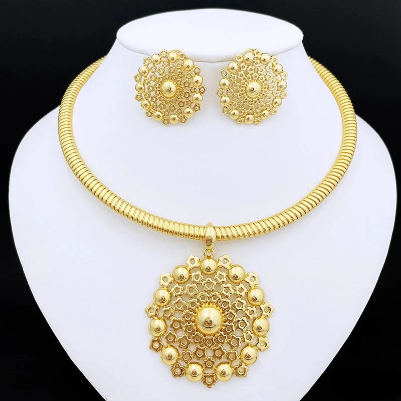 Women's Necklace & Earrings Set