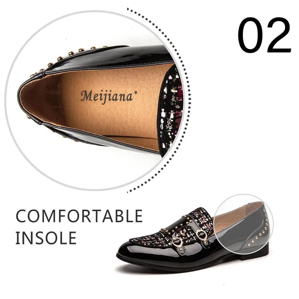 Moccasin-style Slip-on Flat Loafers