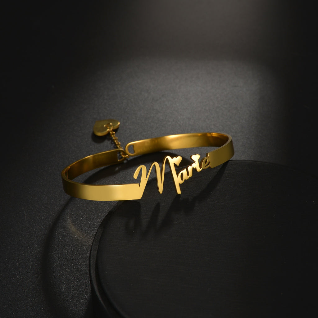 Customized Letter Name Bracelet
