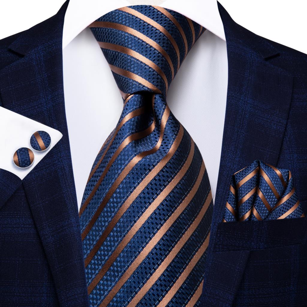 Regal Striped Silk Tie