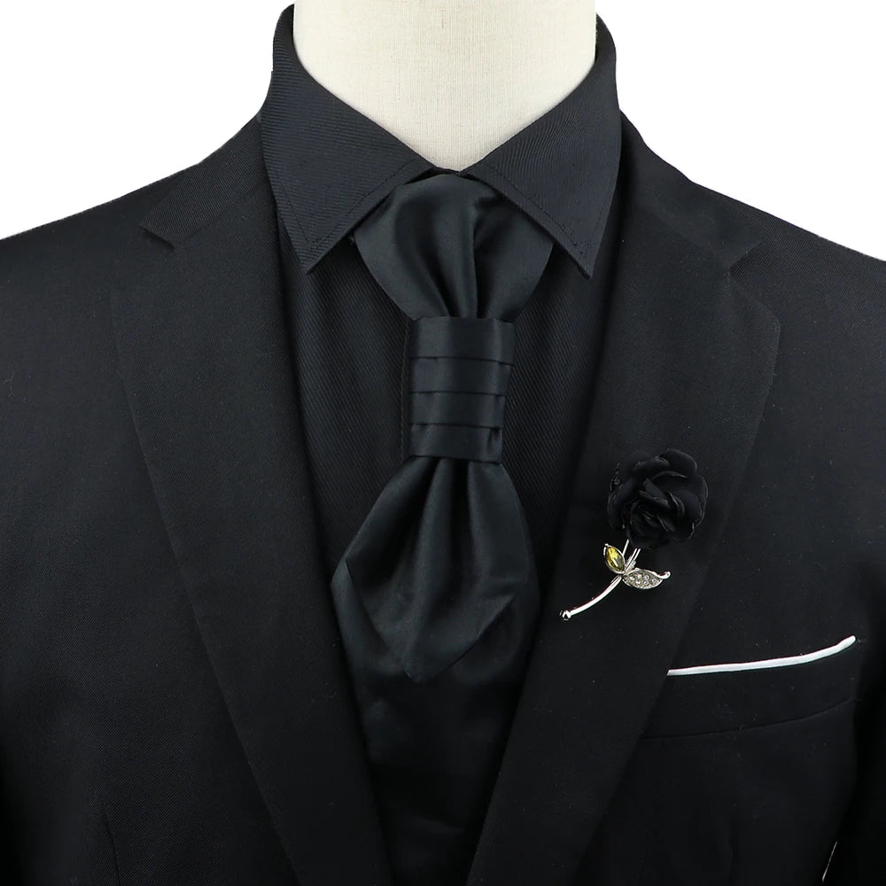 Paisley Tie & Brooch Set