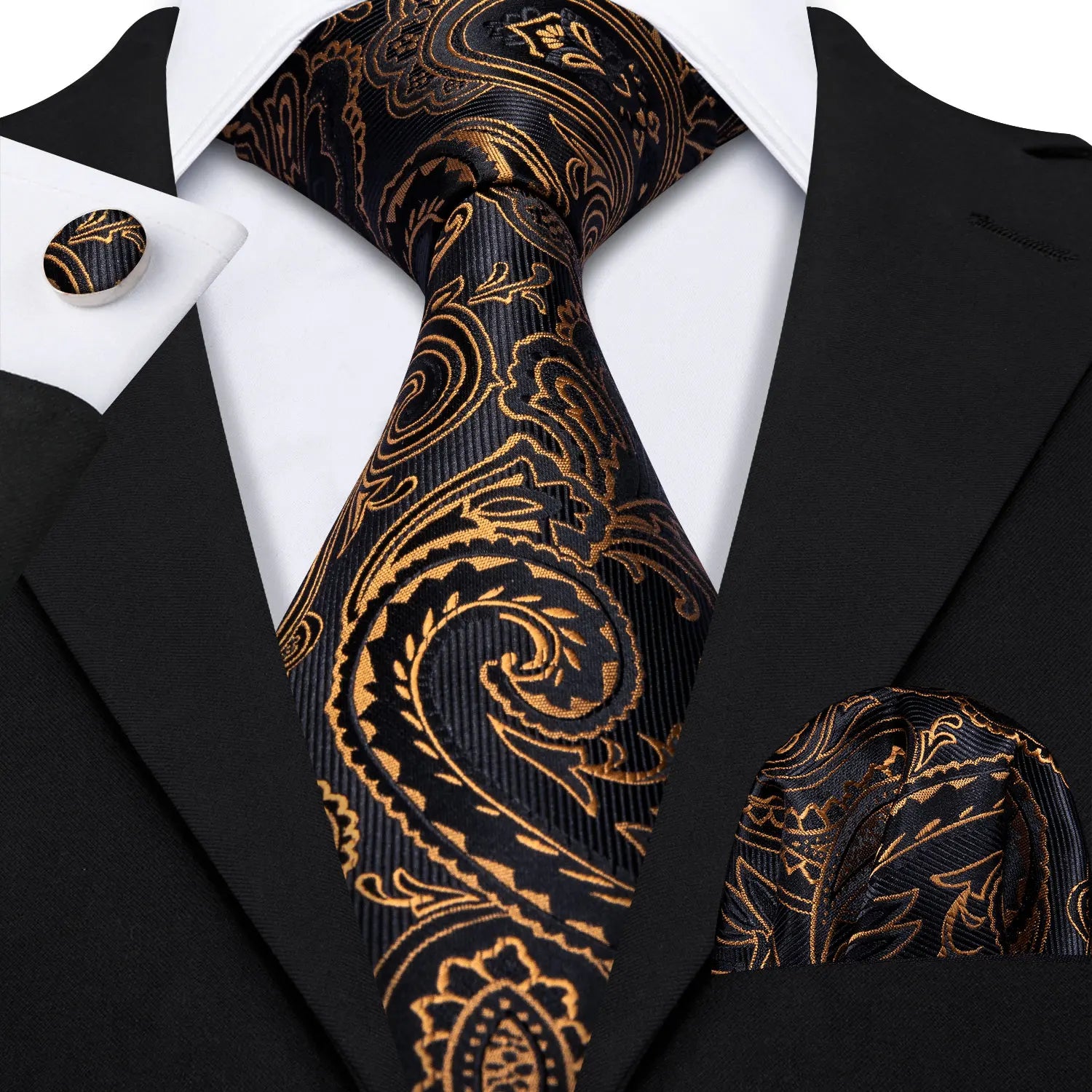 Jacquard Silk Men's Tie Set