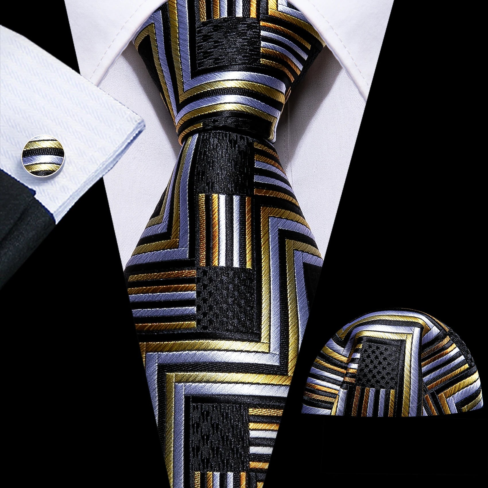 Luxurious Silk Tie Set