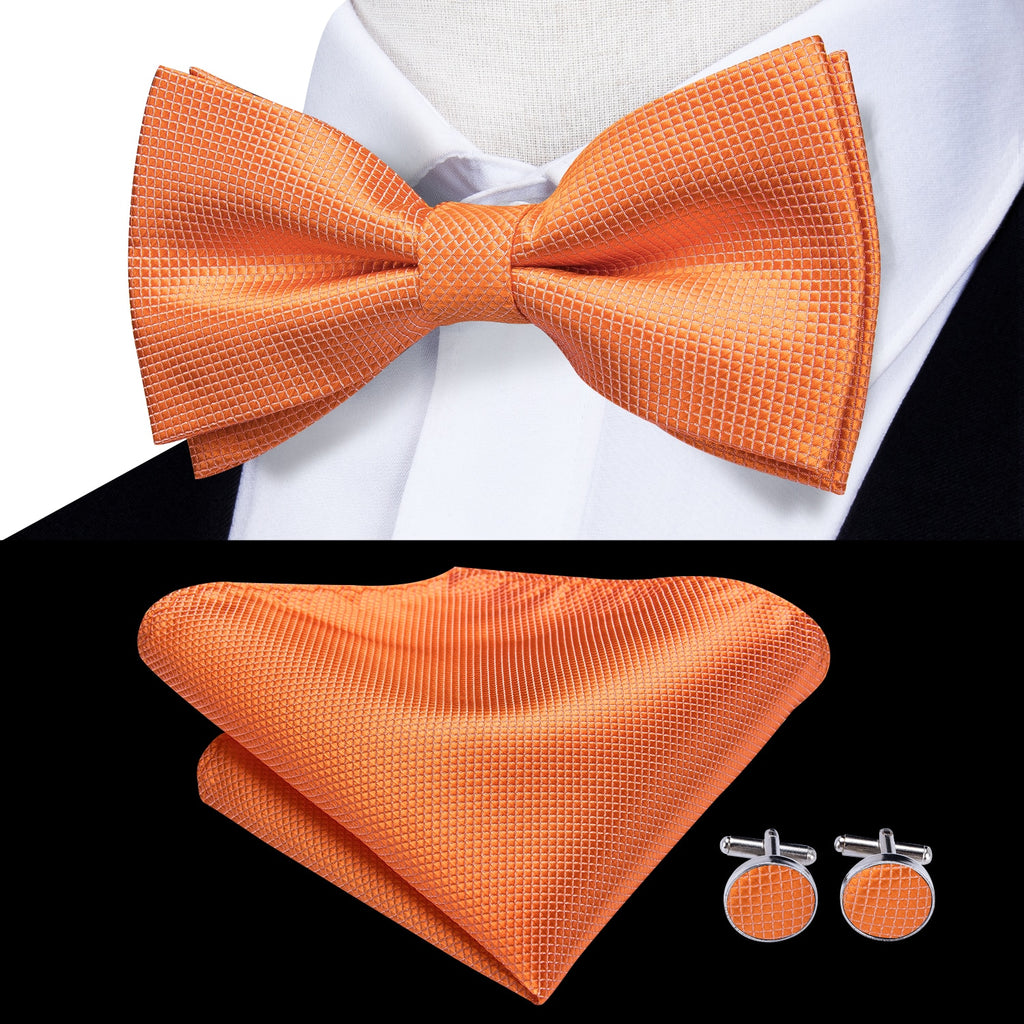 Bowtie Jacquard Adult Bow Tie Set