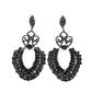 Exaggerated Large Rhinestone Earrings