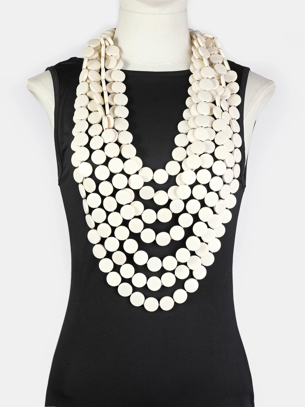 Wooden Chips African Necklace