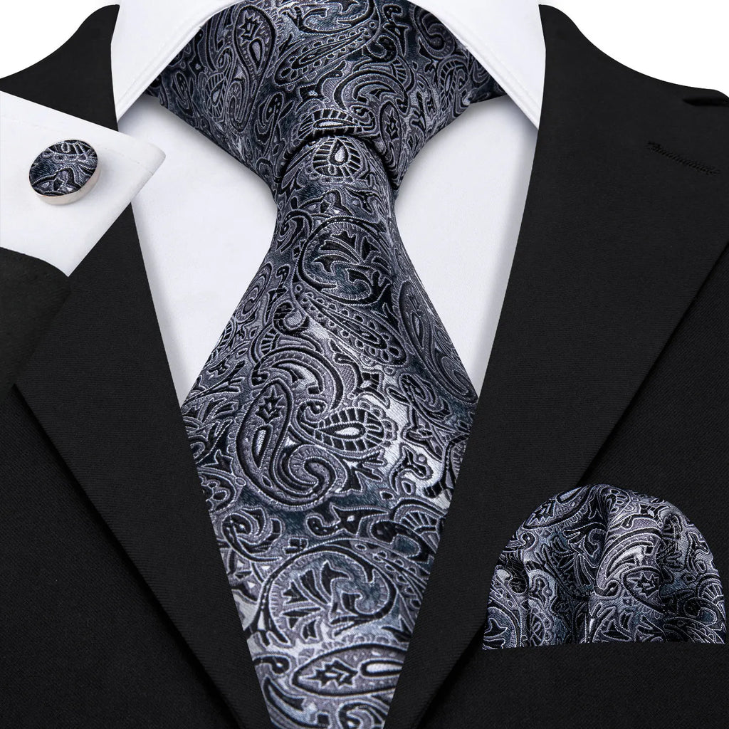 Jacquard Silk Men's Tie Set