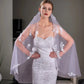 Elegance 3D Flowers Wedding Veil