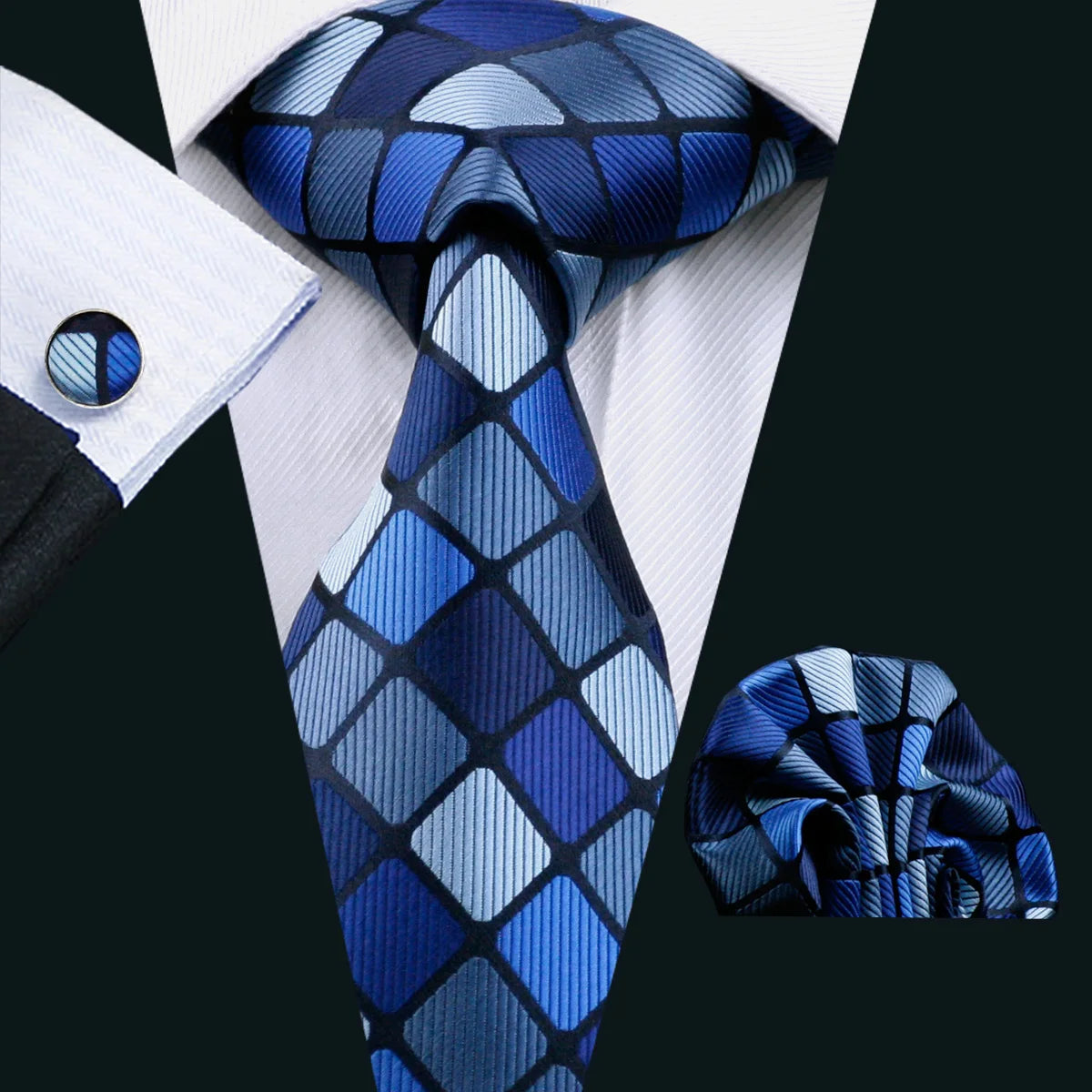Luxurious Silk Tie Set
