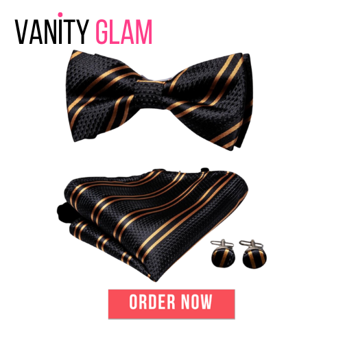 Silk Men's Bowtie Set