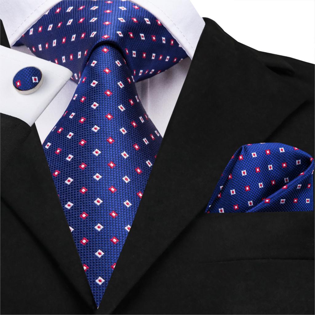 Silk Polka Dot Ties Set