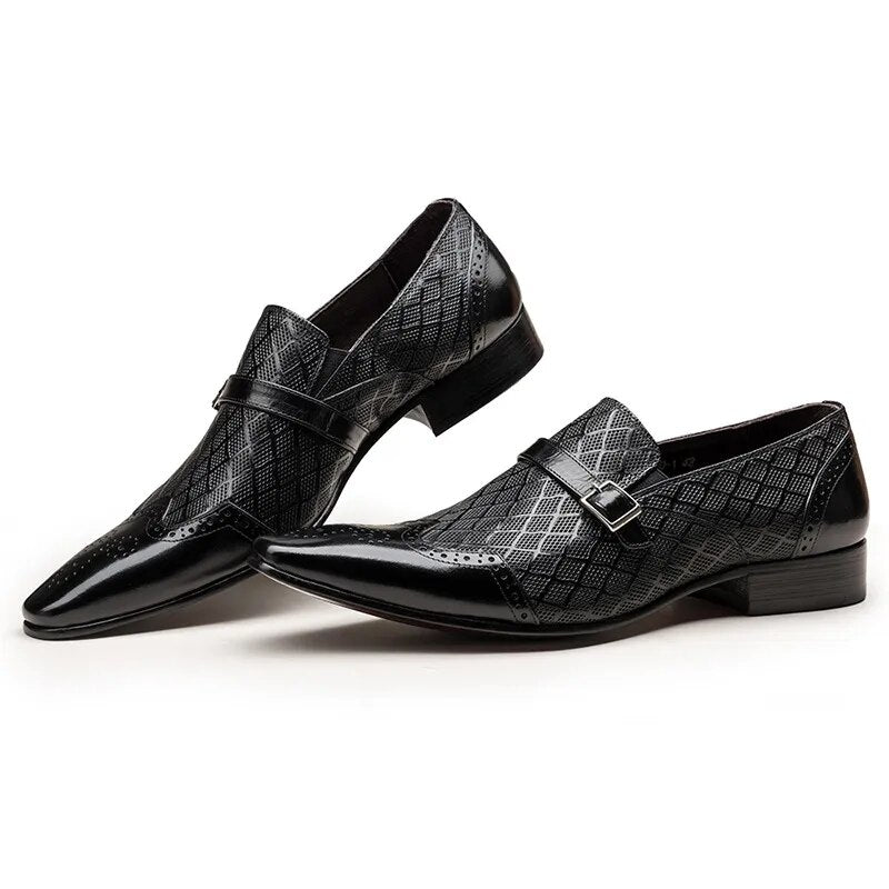 Social Suit Buckle Loafers