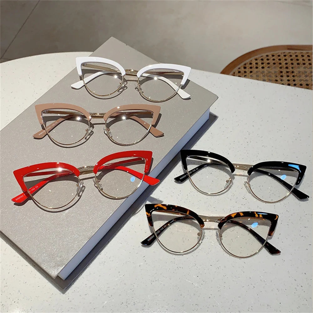 Stylish Vintage Cat Eye Glasses