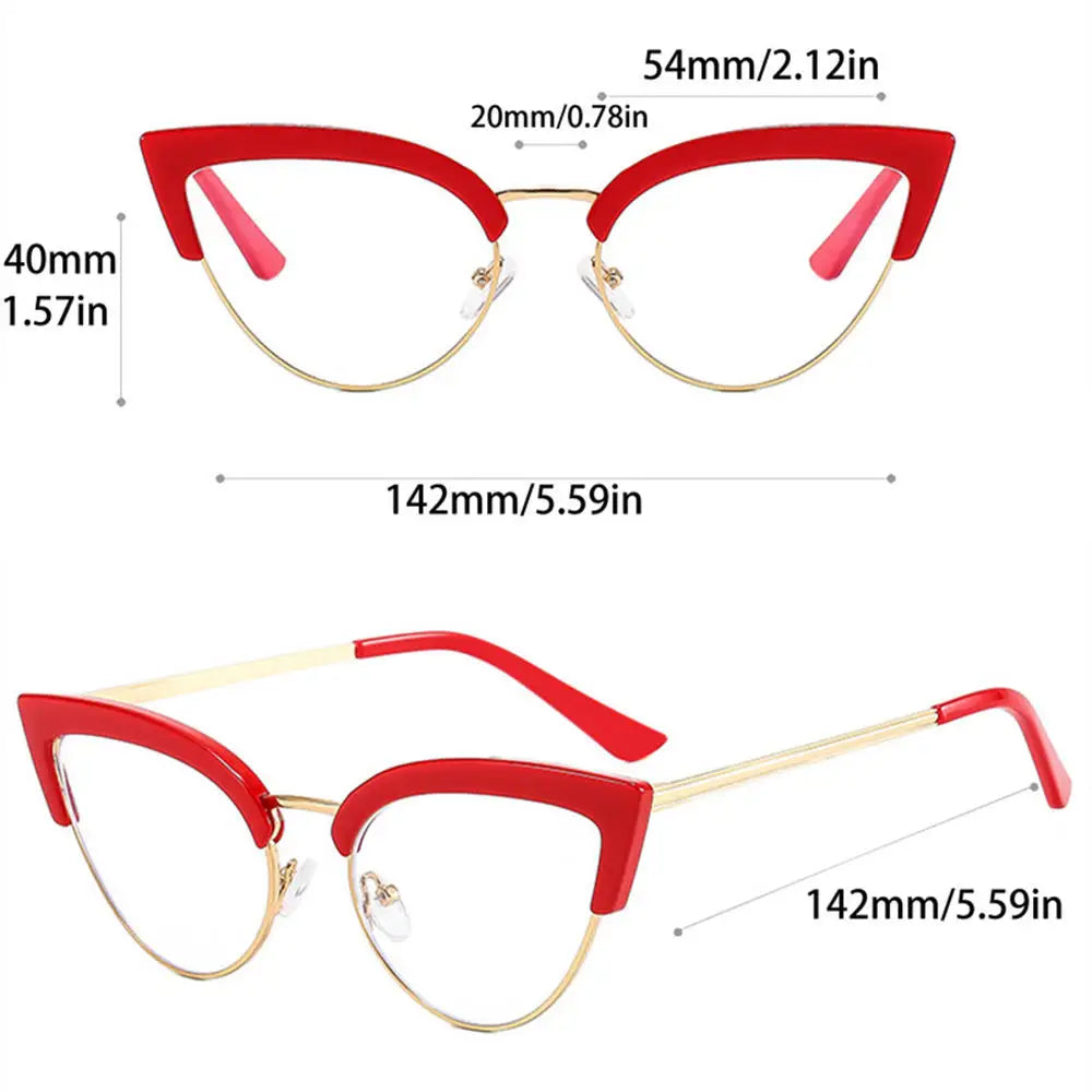 Stylish Vintage Cat Eye Glasses