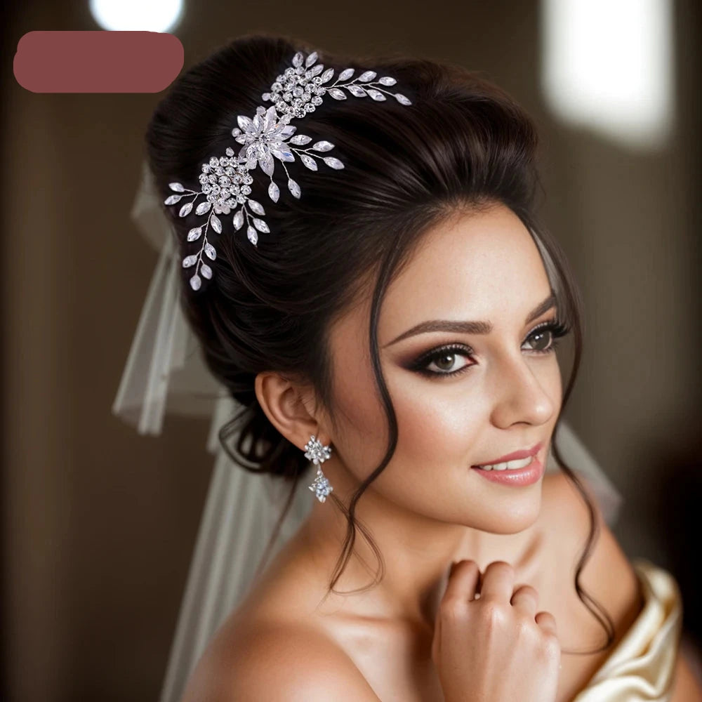 Tiara Bridal Combs Rhinestone Headwear