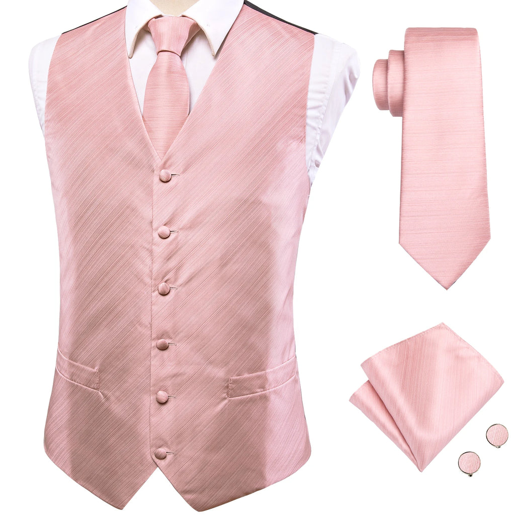 100% Silk Men's Waistcoat – Vintage Brown Paisley Formal Vest q