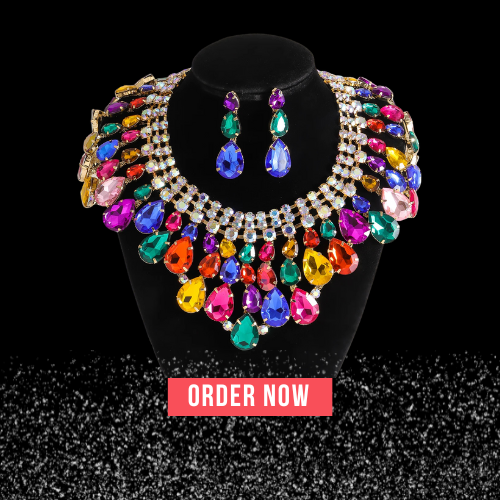 Vintage Rhinestone Women Jewelry Accessories