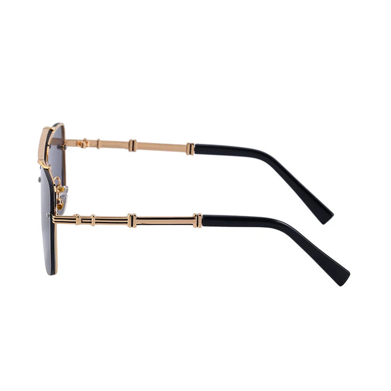 New Vintage Square Sunglasses for Men – Trendy, Stylish & UV-Protected c