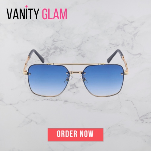 New Vintage Square Sunglasses for Men – Trendy, Stylish & UV-Protected Vanity Glam