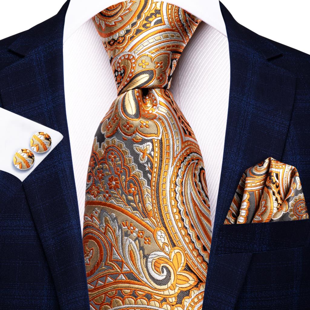 Wedding Silk Tie Set