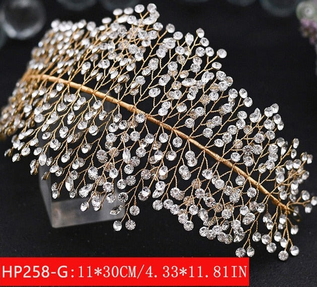 Silver Diamonds Hair Bridal Accessories