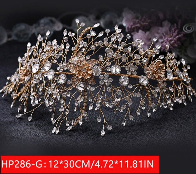 Silver Diamonds Hair Bridal Accessories