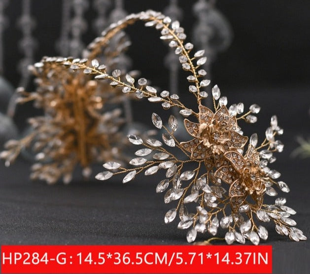 Silver Diamonds Hair Bridal Accessories