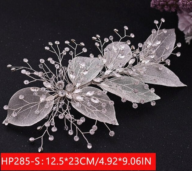 Silver Diamonds Hair Bridal Accessories