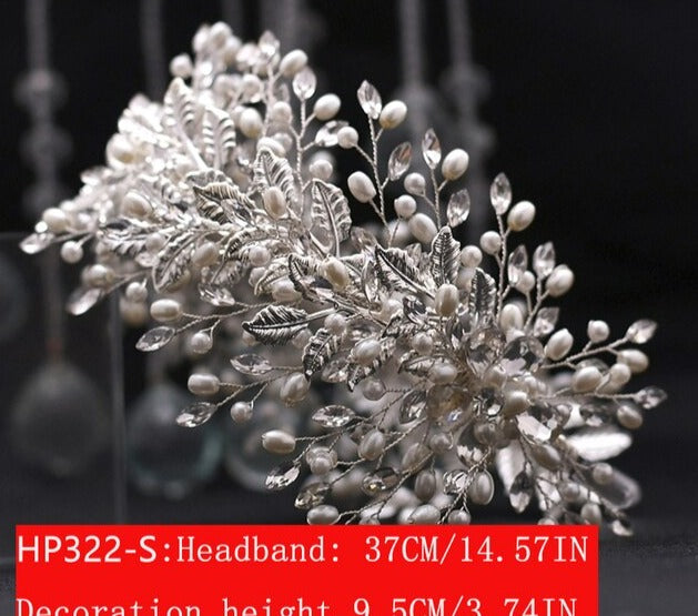Silver Diamonds Hair Bridal Accessories
