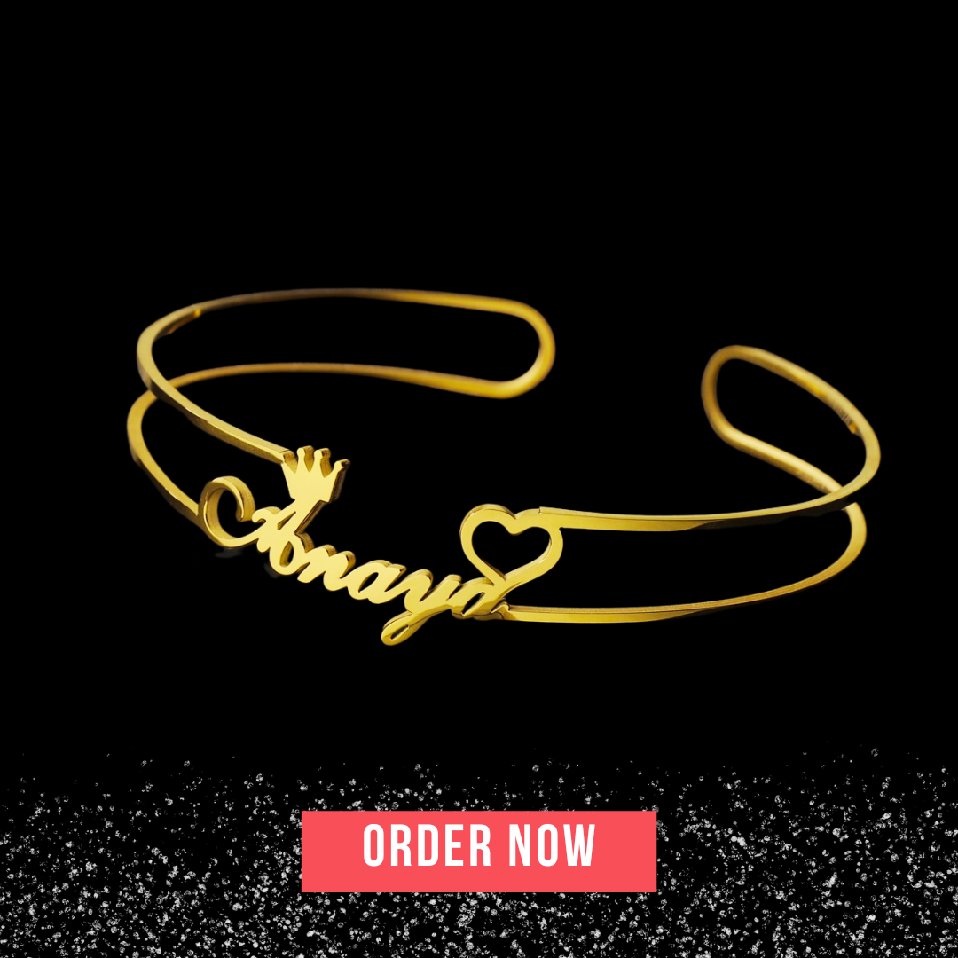 Customized Letter Name Bracelet