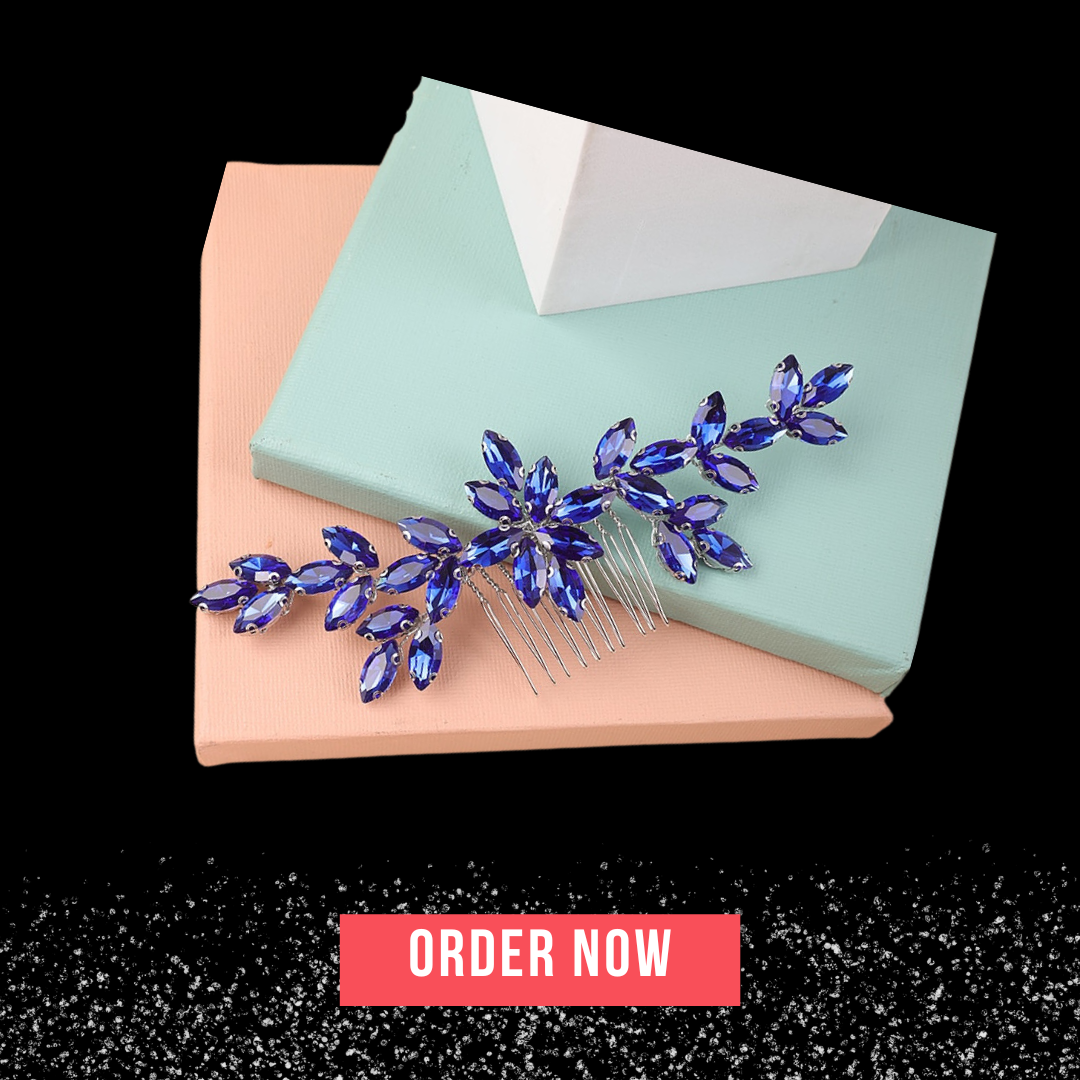 Sparkly Bridal Hair Accessory