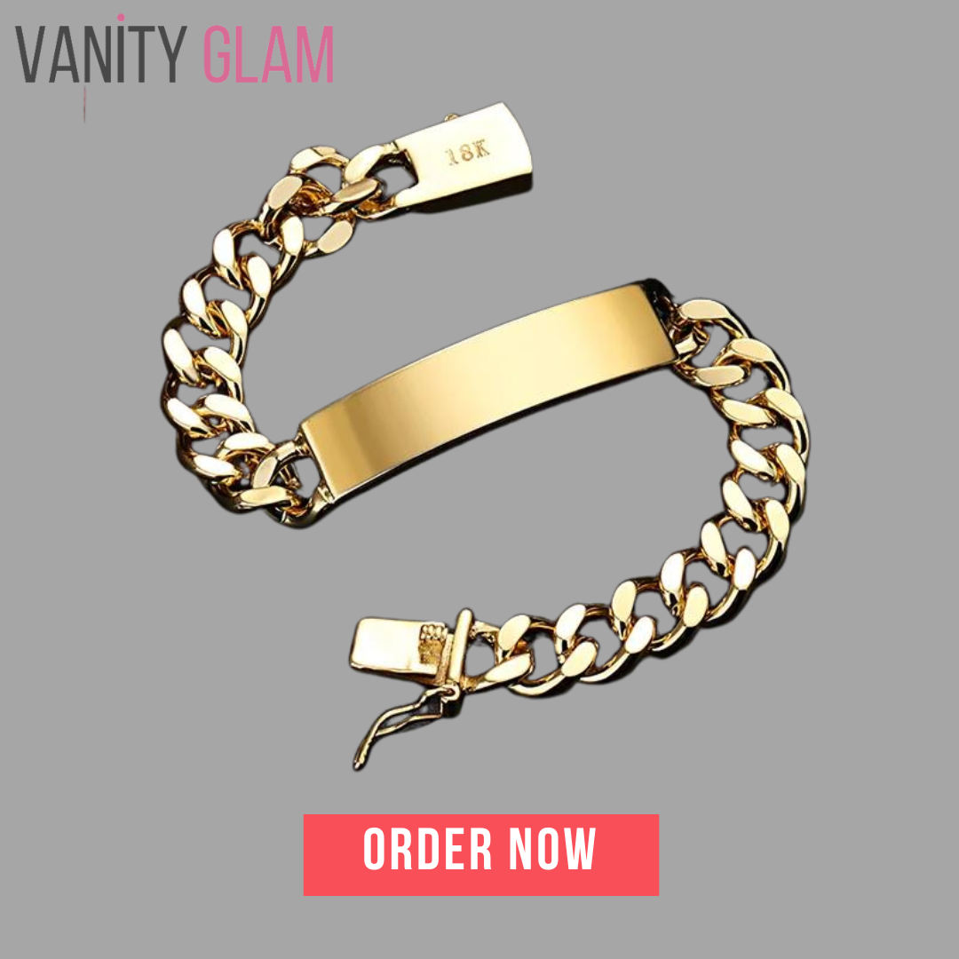 Men's Gold Chain Bracelet