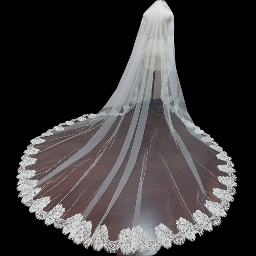 3 Meters Lace Wedding Bridal Veil 