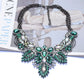 Green Ancestral Bohemian Big Necklace